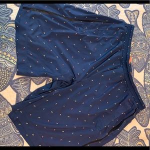 Blue lululemon pacebreak shorts 9in inseam